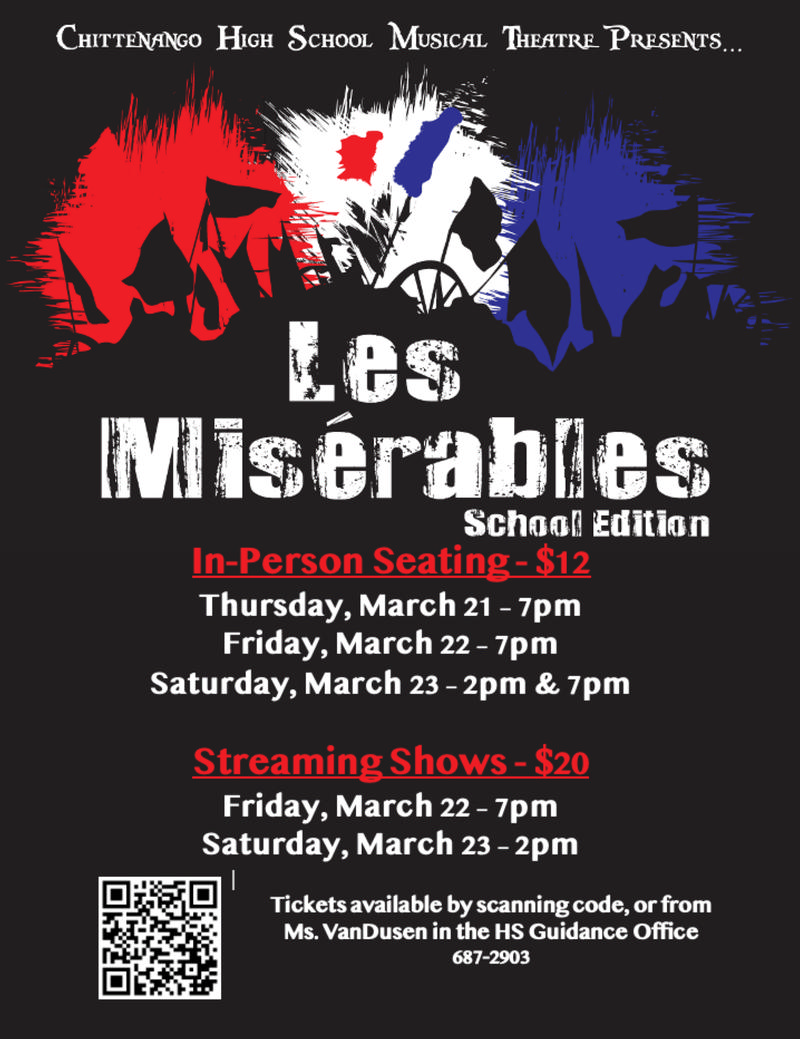 CHS Presents Les Misérables